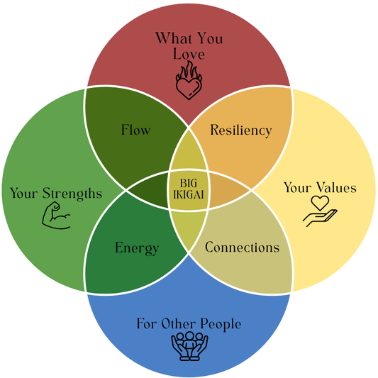 Ikigai Updated: A Researcher's Venn Diagram for True Ikigai Realization 2026
