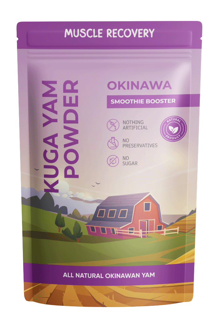 True Okinawa Smoothie Boosters ~ Blue Zone Superfood, Grown in Okinawa, Japan, No Preservatives, Non GMO ~ 90G-120G