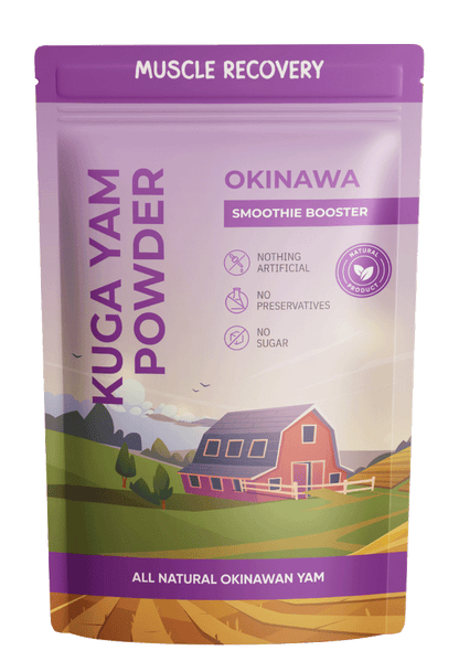 True Okinawa Smoothie Boosters ~ Blue Zone Superfood, Grown in Okinawa, Japan, No Preservatives, Non GMO ~ 90G-120G