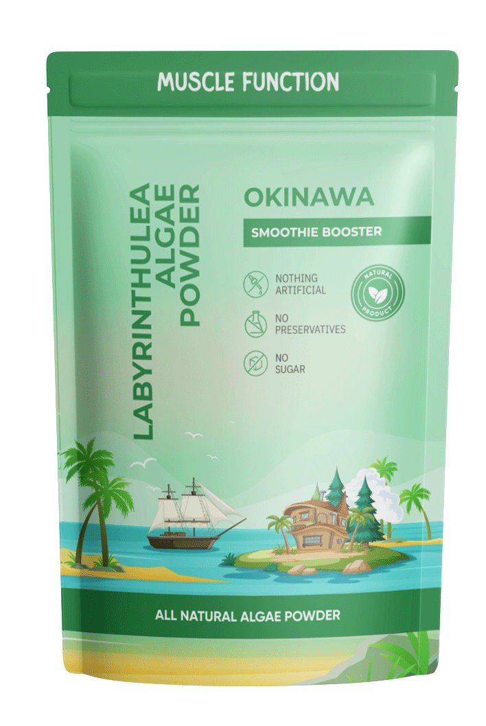 True Okinawa Smoothie Boosters ~ Blue Zone Superfood, Grown in Okinawa, Japan, No Preservatives, Non GMO ~ 90G-120G